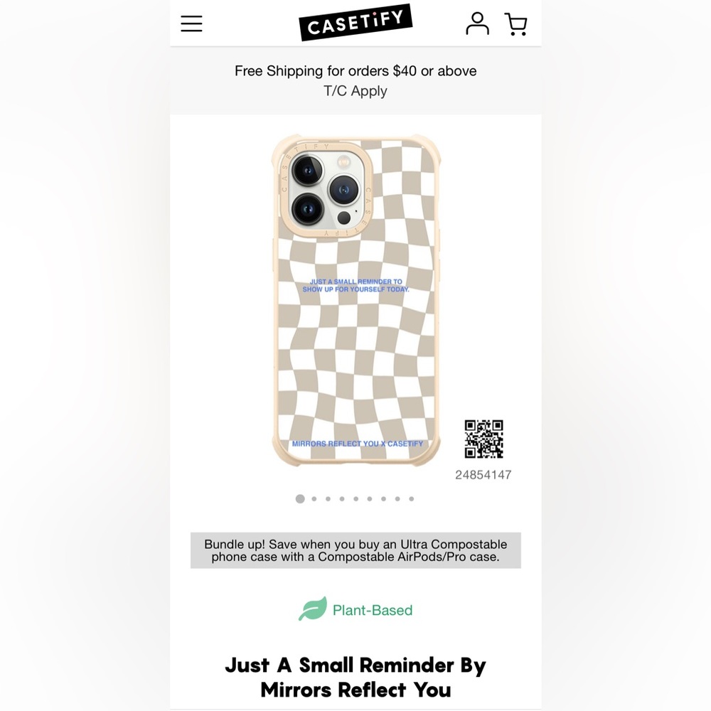 Casetify iPhone 13 Pro Ultra Compostable Phone Case